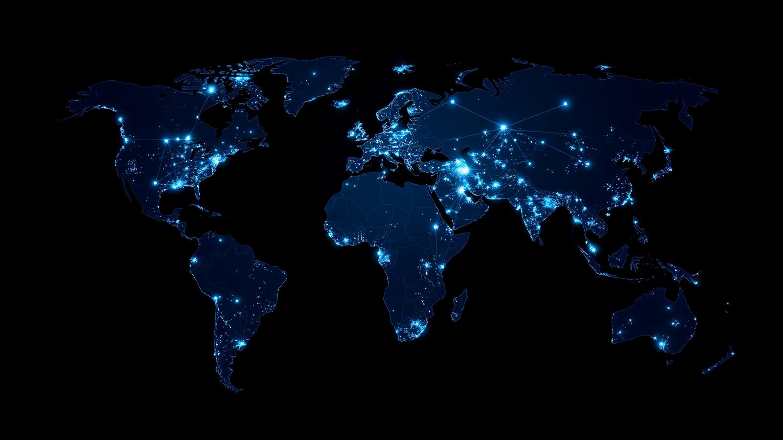 Global procurement coverage map